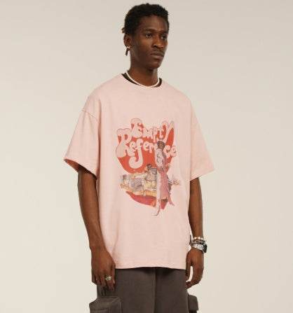 Men's Trendy Loose Casual Round Neck Short Sleeve MuddyStock