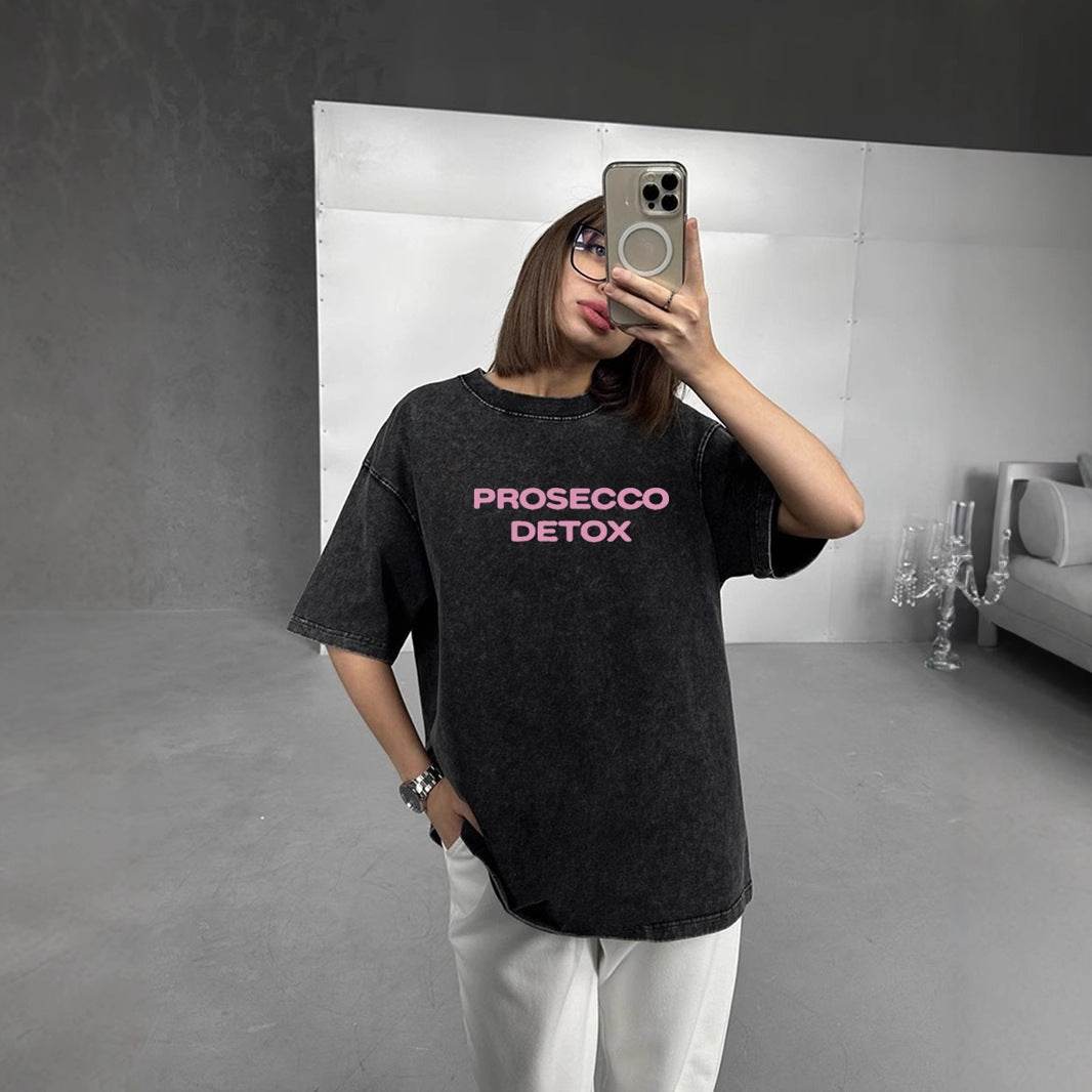 Style Letter Print Short Sleeve T-Shirt For Men And Women | MuddyStock Originals MuddyStock