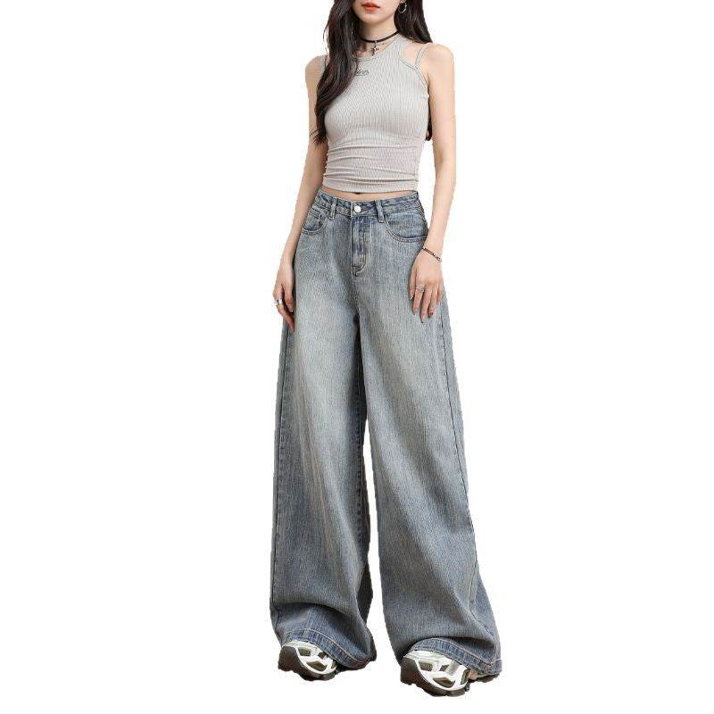 Retro Style Straight Floor-Length Trousers For Women | MuddyStock Originals MuddyStock