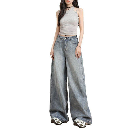 Retro Style Straight Floor-Length Trousers For Women | MuddyStock Originals MuddyStock