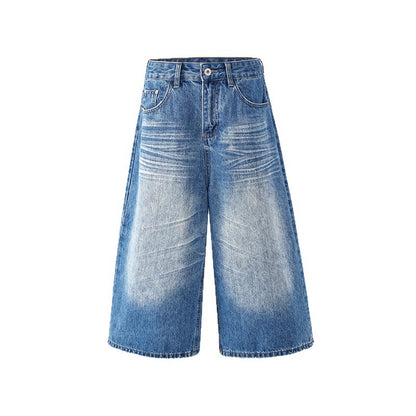 Loose Wide-Leg Mid-Length Crop Pants For Women | MuddyStock Originals