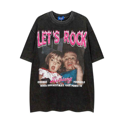 Fashion Personalized Printed Short-sleeved T-shirt For Men And Women MuddyStock