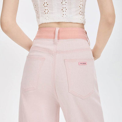Women High-Waist Slimming Loose Straight Ankle-Length Pants | MuddyStock Originals MuddyStock