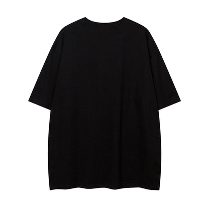 Kitten Loose Casual Short-sleeved T-shirt For Men And Women MuddyStock