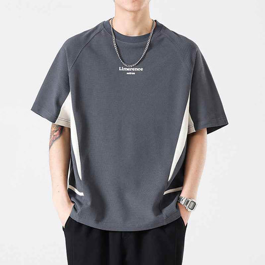 Fashion Men's Sports All-match Half Sleeve T-shirt MuddyStock