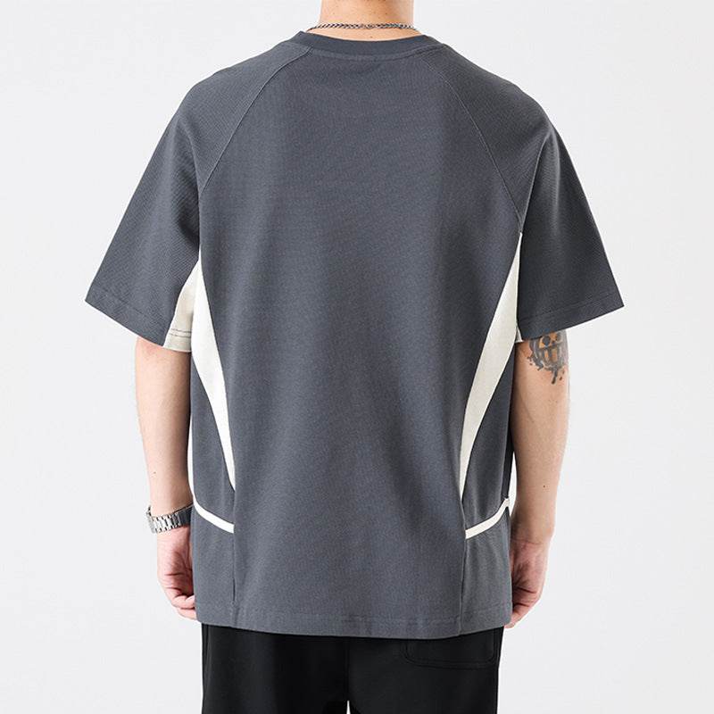 Fashion Men's Sports All-match Half Sleeve T-shirt MuddyStock