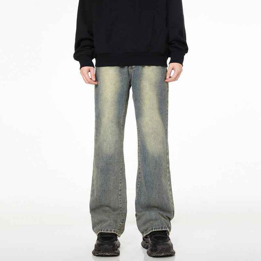 Washed Distressed Skinny Jeans For Men MuddyStock