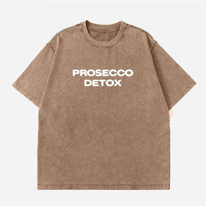 Style Letter Print Short Sleeve T-Shirt For Men And Women | MuddyStock Originals Brown + White Text MuddyStock