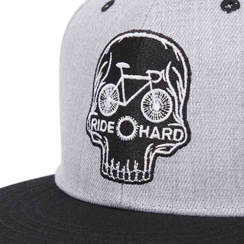 Skull Embroidery Baseball Cap Men's And Women's Embroidery MuddyStock
