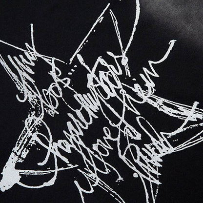 Five-pointed Star Graffiti Necklace Vest For Men And Women MuddyStock
