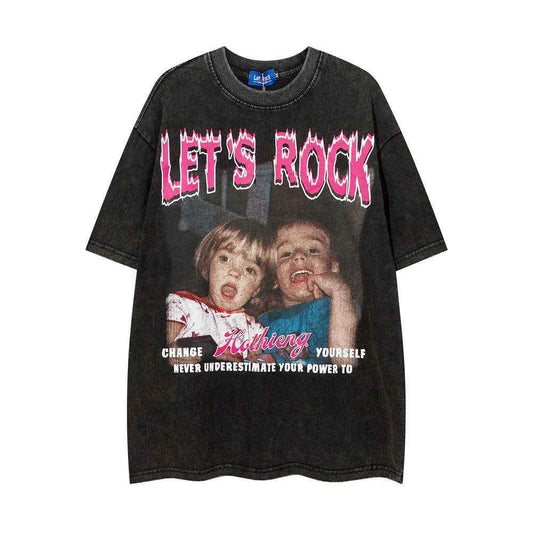 Fashion Personalized Printed Short-sleeved T-shirt For Men And Women MuddyStock