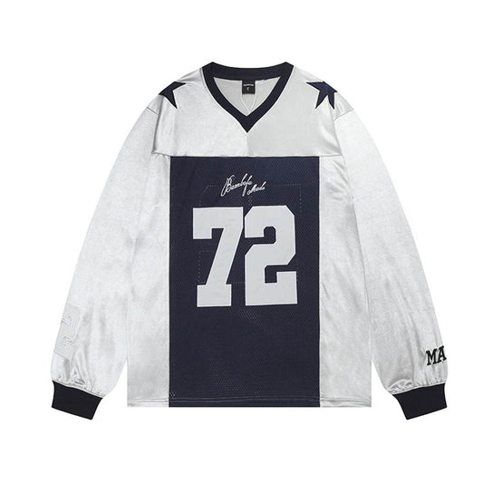 Loose hip hop sports T-shirt long sleeved for men and women | MuddyStock Originals MuddyStock