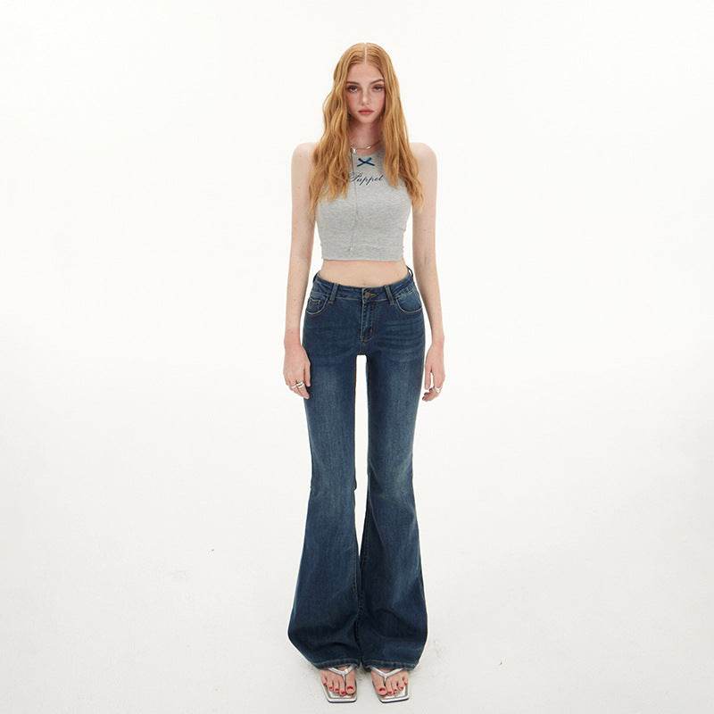 Flared Denim Pants for Women | MuddyStock Originals MuddyStock