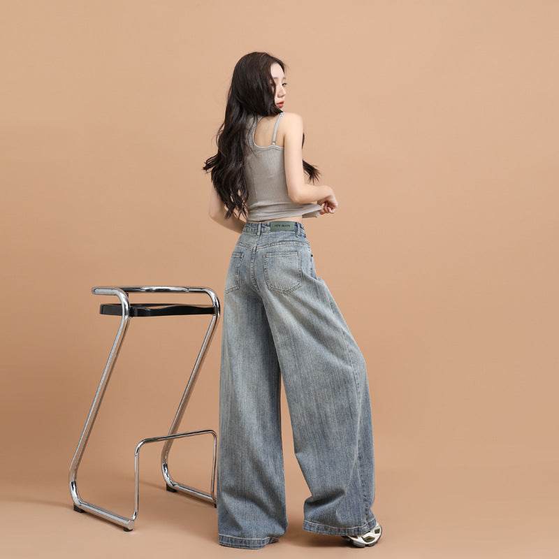 Retro Style Straight Floor-Length Trousers For Women | MuddyStock Originals MuddyStock
