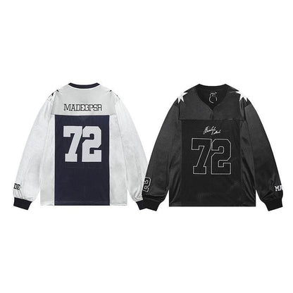 Loose hip hop sports T-shirt long sleeved for men and women | MuddyStock Originals MuddyStock