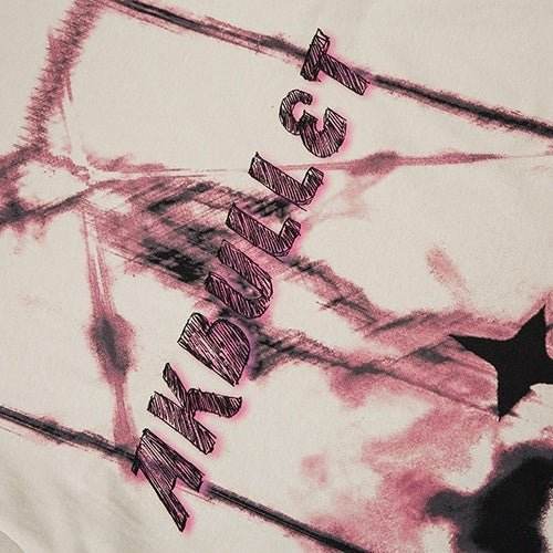 Abstract Graffiti Printing Short Sleeve Women MuddyStock