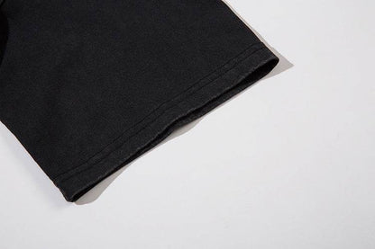Cartoon Five-pointed Star Printed Short Sleeve For Men And Women MuddyStock