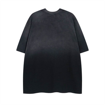 Tie-dyed Old Short-sleeved T-shirt For Men MuddyStock