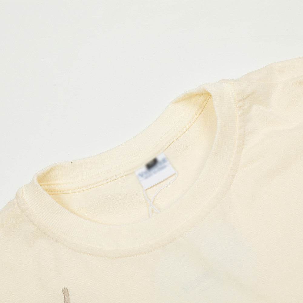 Little Devil Embroidered Casual Short Sleeve T-shirt For Men And Women MuddyStock