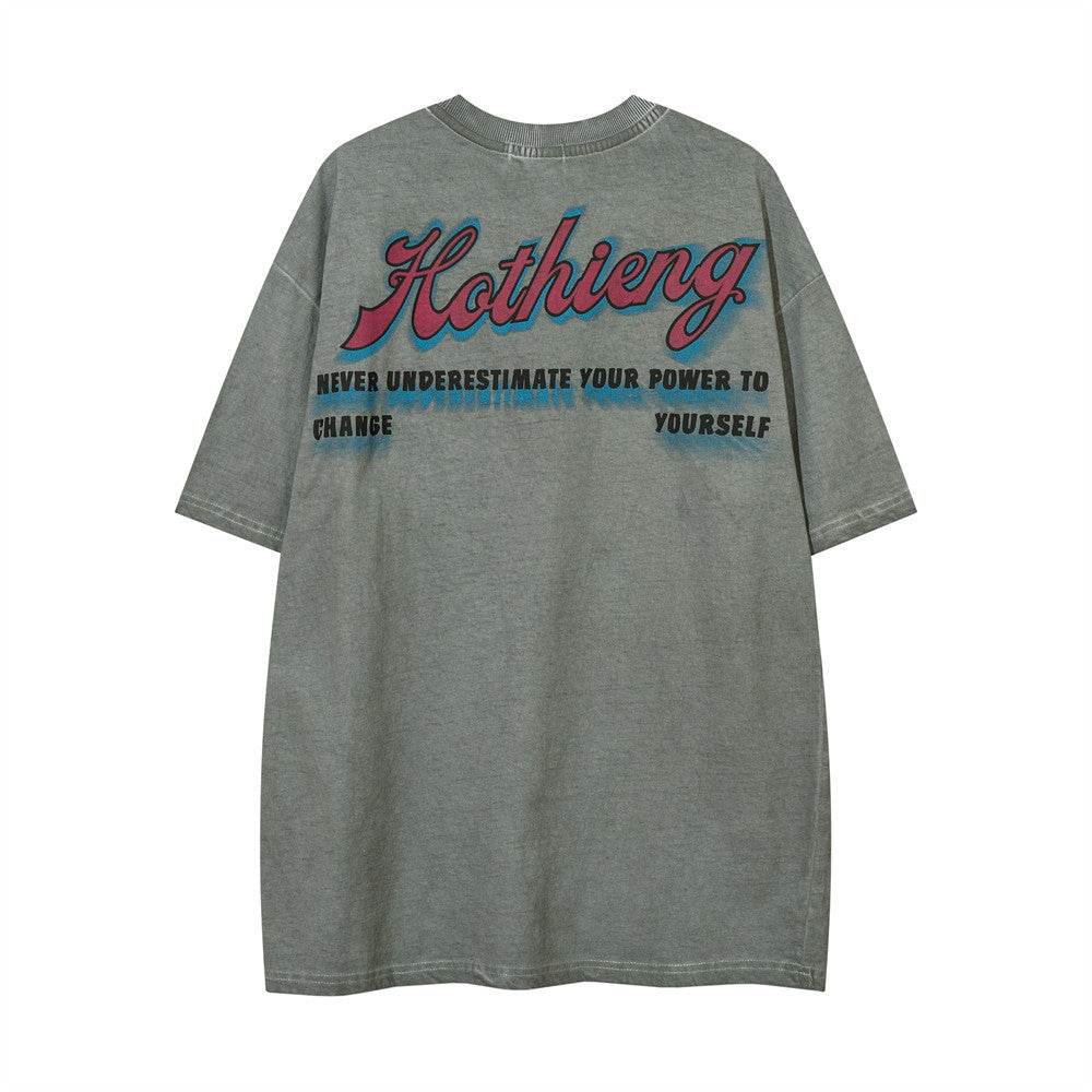 Fashion Personalized Printed Short-sleeved T-shirt For Men And Women MuddyStock