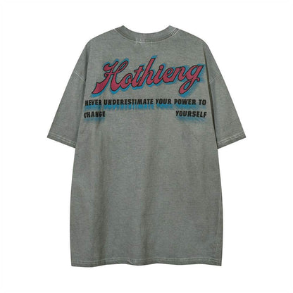 Fashion Personalized Printed Short-sleeved T-shirt For Men And Women MuddyStock