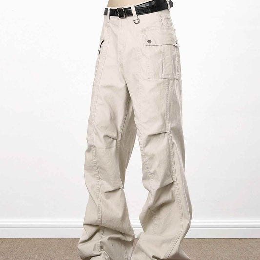 American High Street Washed Distressed Overalls MuddyStock