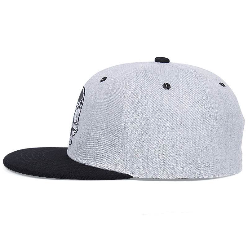 Skull Embroidery Baseball Cap Men's And Women's Embroidery MuddyStock