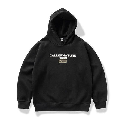 Fashion American Printed Hoodie For Men Black MuddyStock